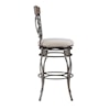 Powell Beeson Beeson Big And Tall Barstool Pewter