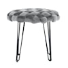 Powell Shadbury Shadbury Round Stool Grey