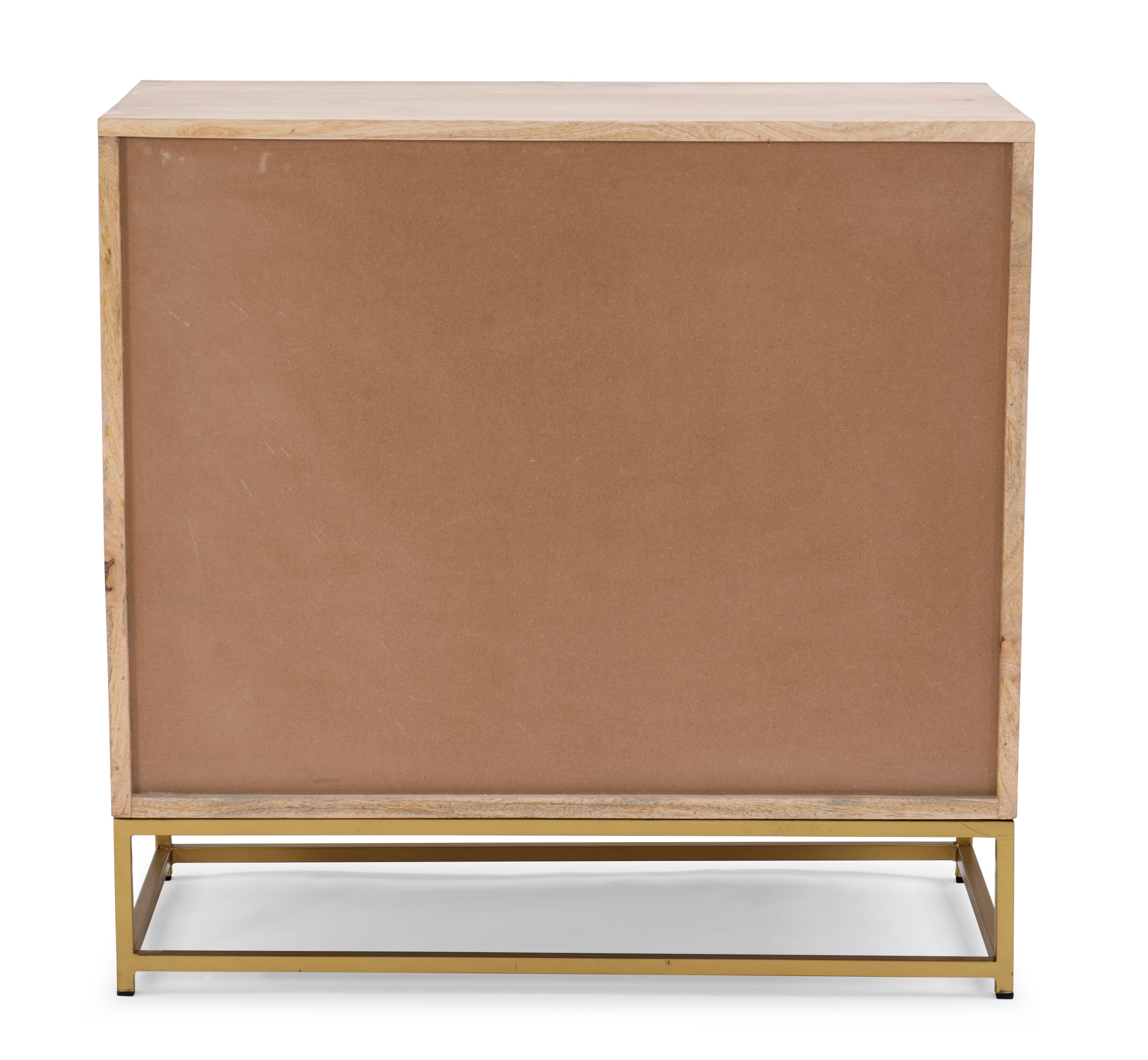 Powell Janie 3-Drawer Rattan Cabinet