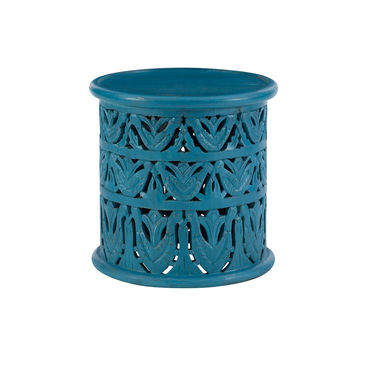 Powell Indie Indie Side Table Blue