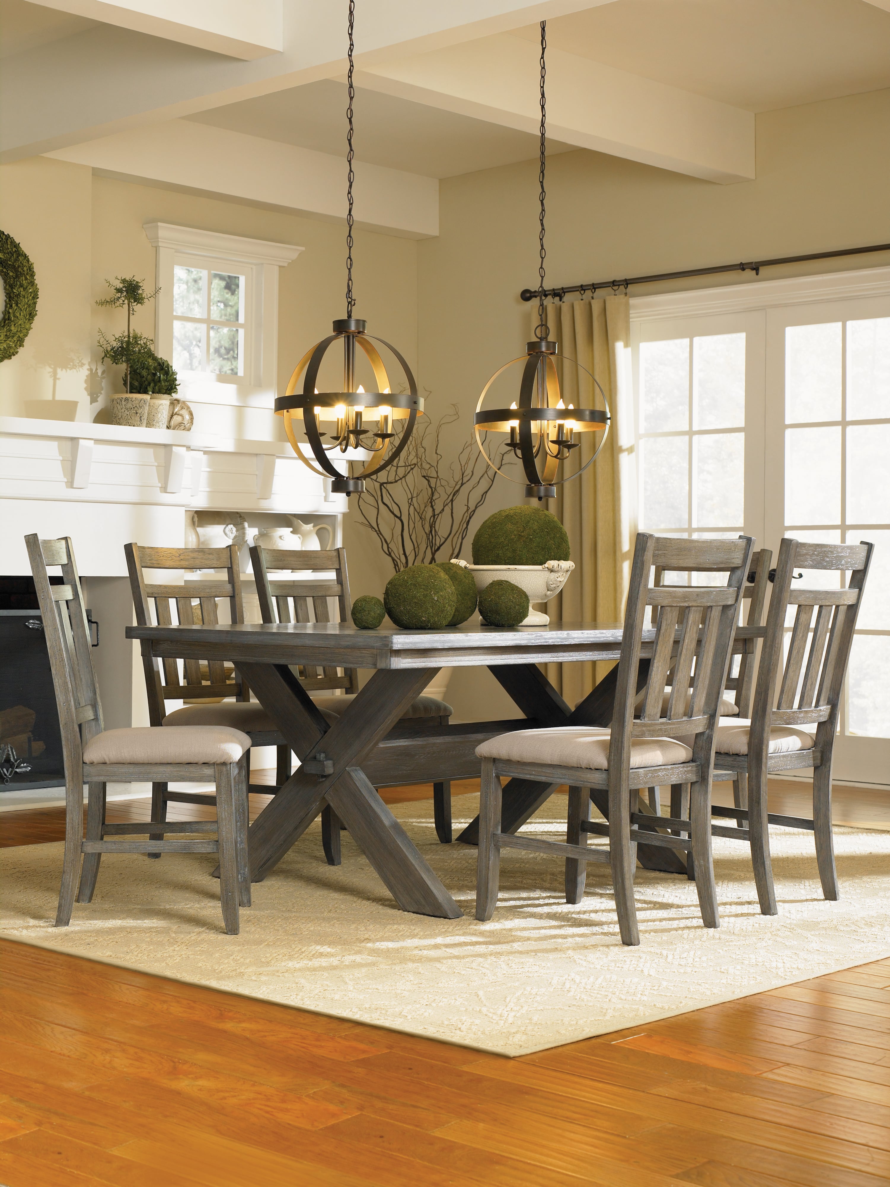 7 Piece Table &amp; Chair Set