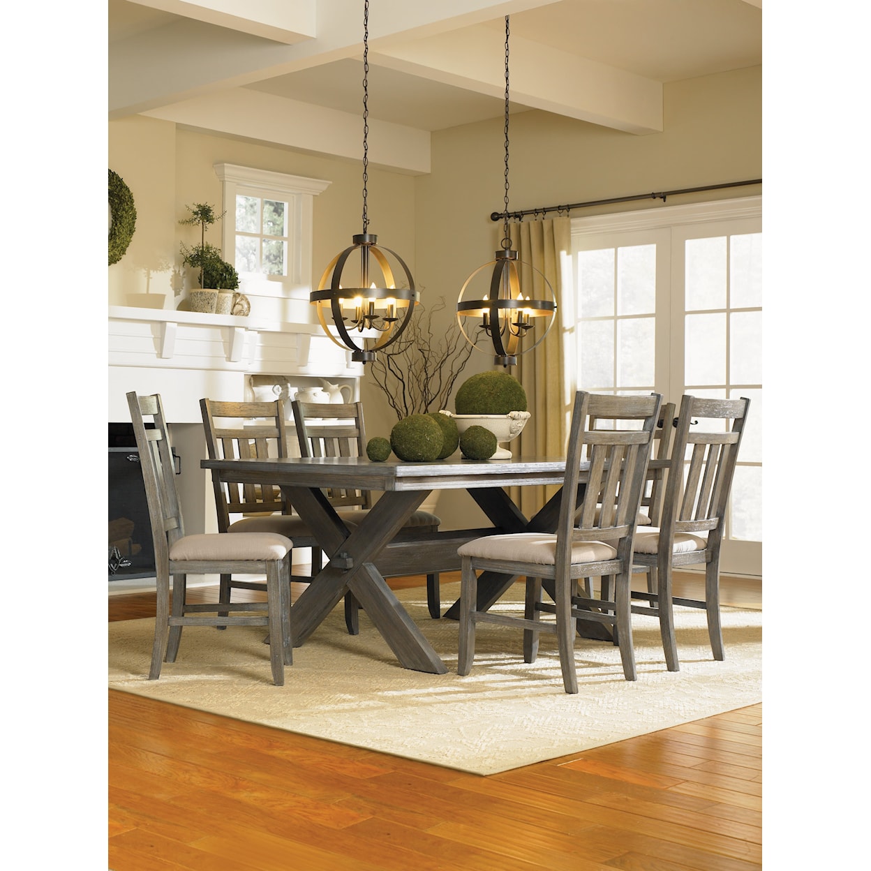 Powell Turino 7 Piece Table & Chair Set