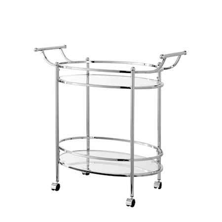 Chrome Service Cart