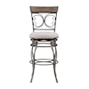 Powell Beeson Beeson Big And Tall Barstool Pewter