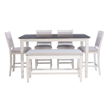 6-Piece Counter Dining Set