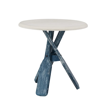 Omar Side Table Blue