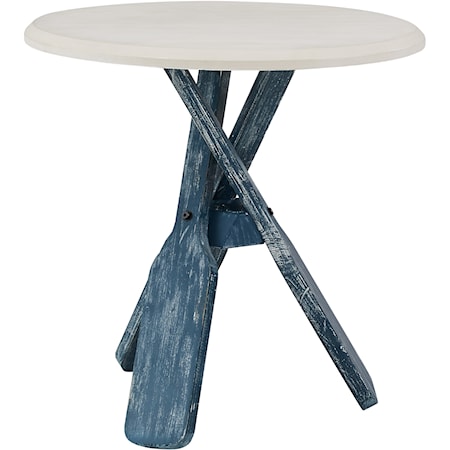Omar Side Table Blue