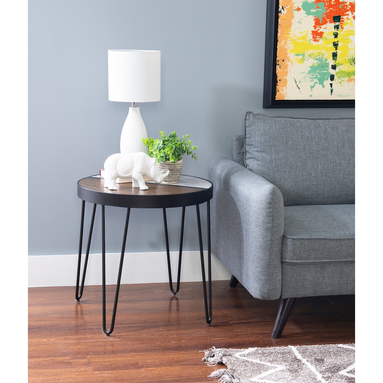 Powell Ronin Ronin Two Toned Side Table