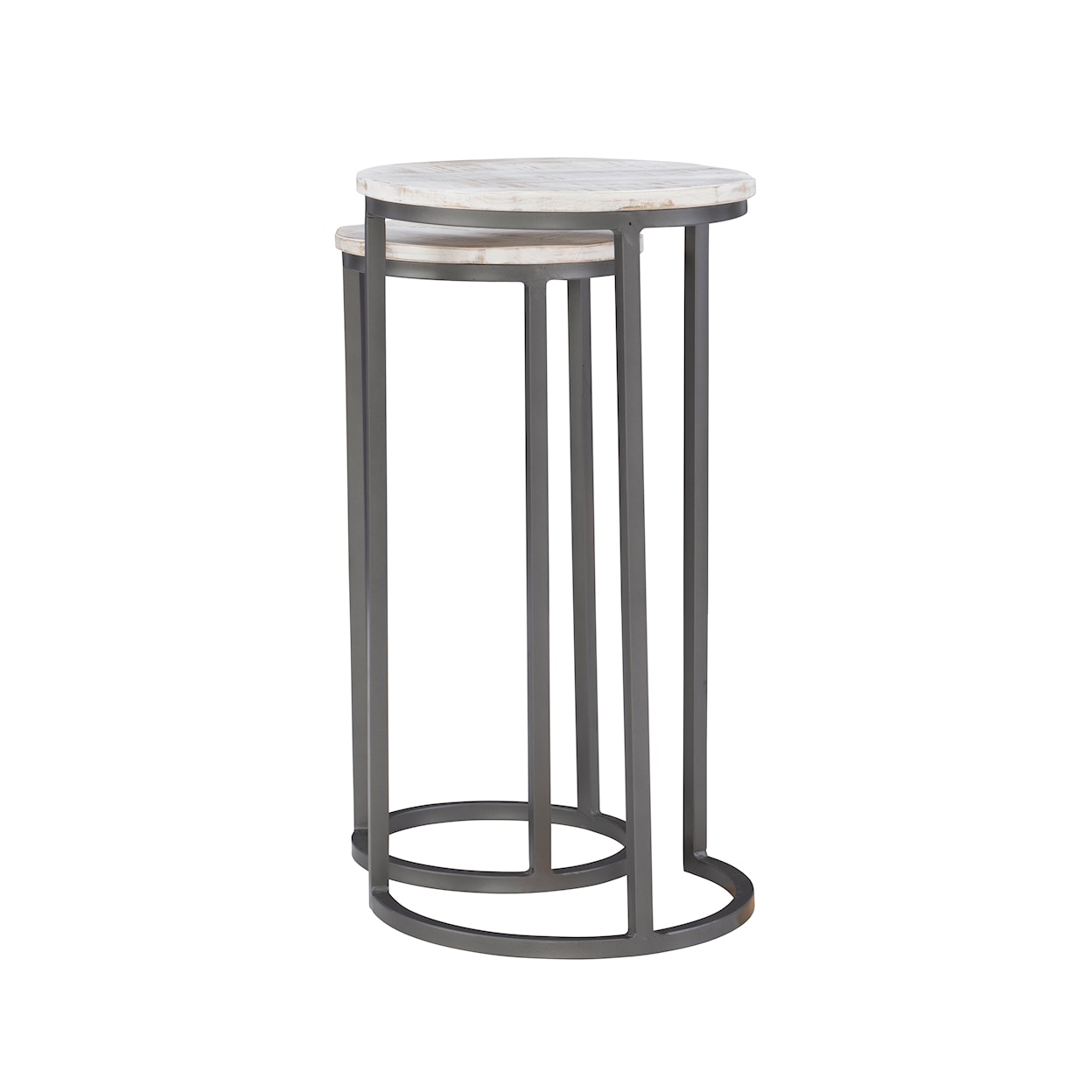 Powell Weston Weston Nesting Tables White