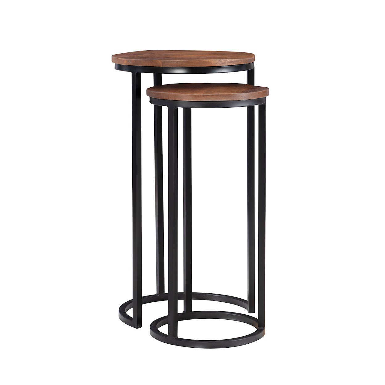 Powell Weston Weston Nesting Tables Brown