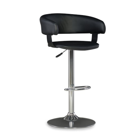 Barrel Back Bar Stool