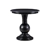 Powell ADELINE Adeline Round Accent Table Black