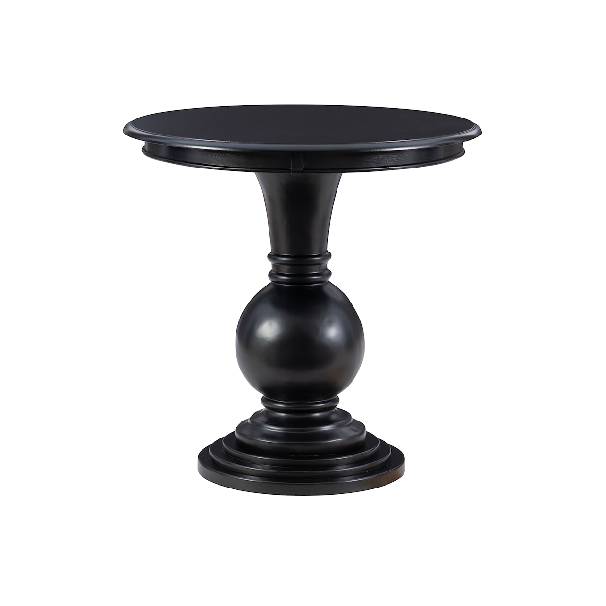 Powell ADELINE Adeline Round Accent Table Black