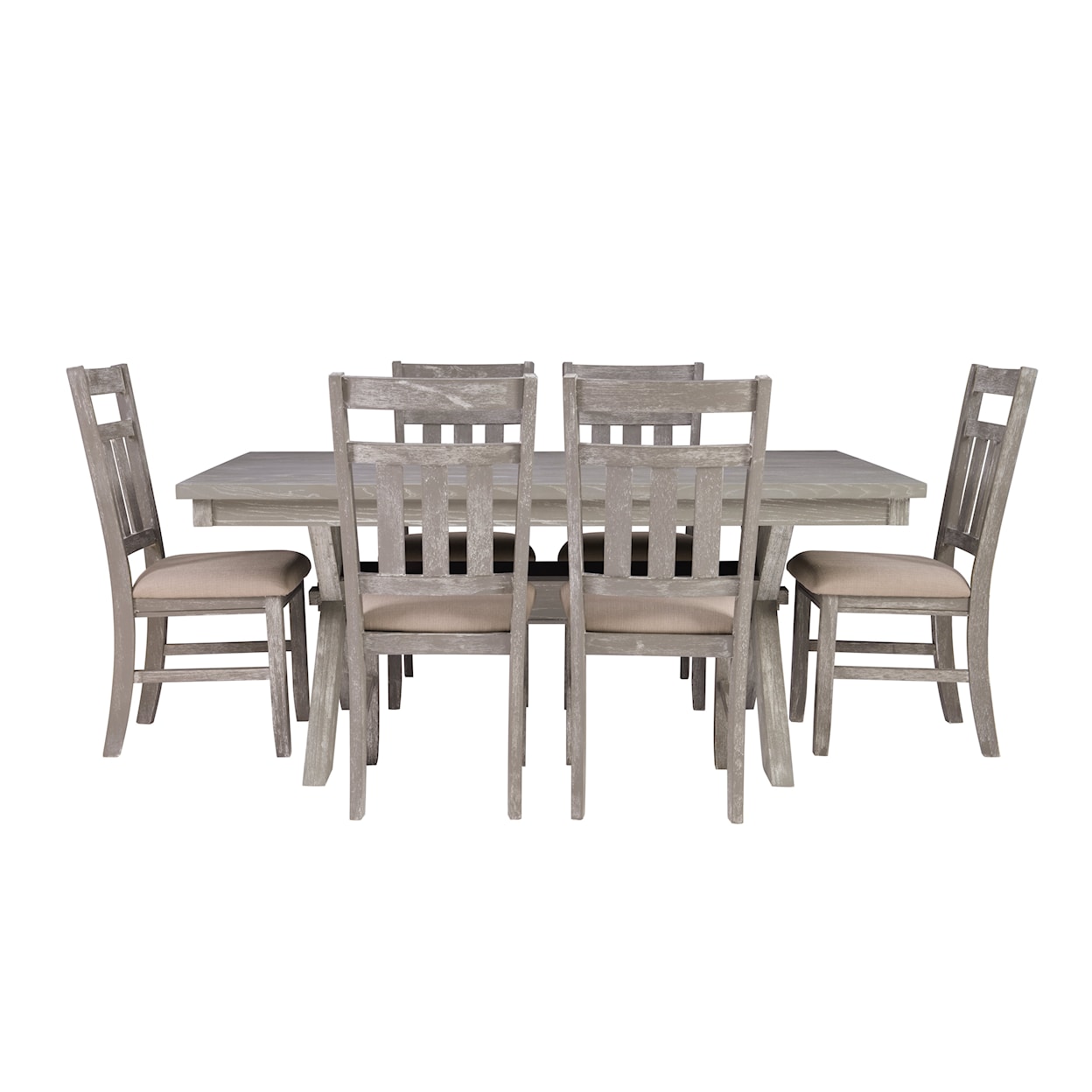 Powell Turino 7 Piece Table & Chair Set