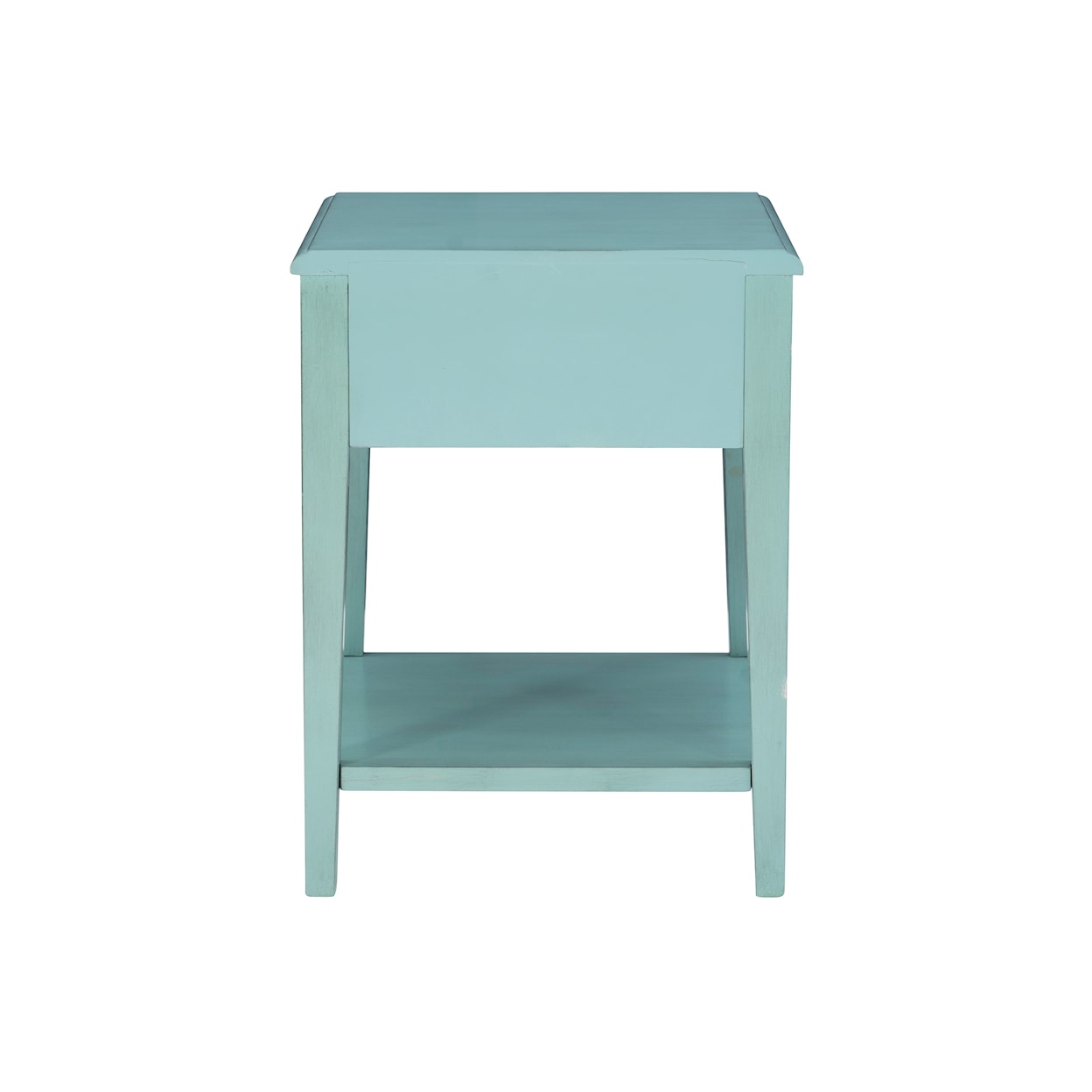 Powell Sadie Side Accent Table Teal