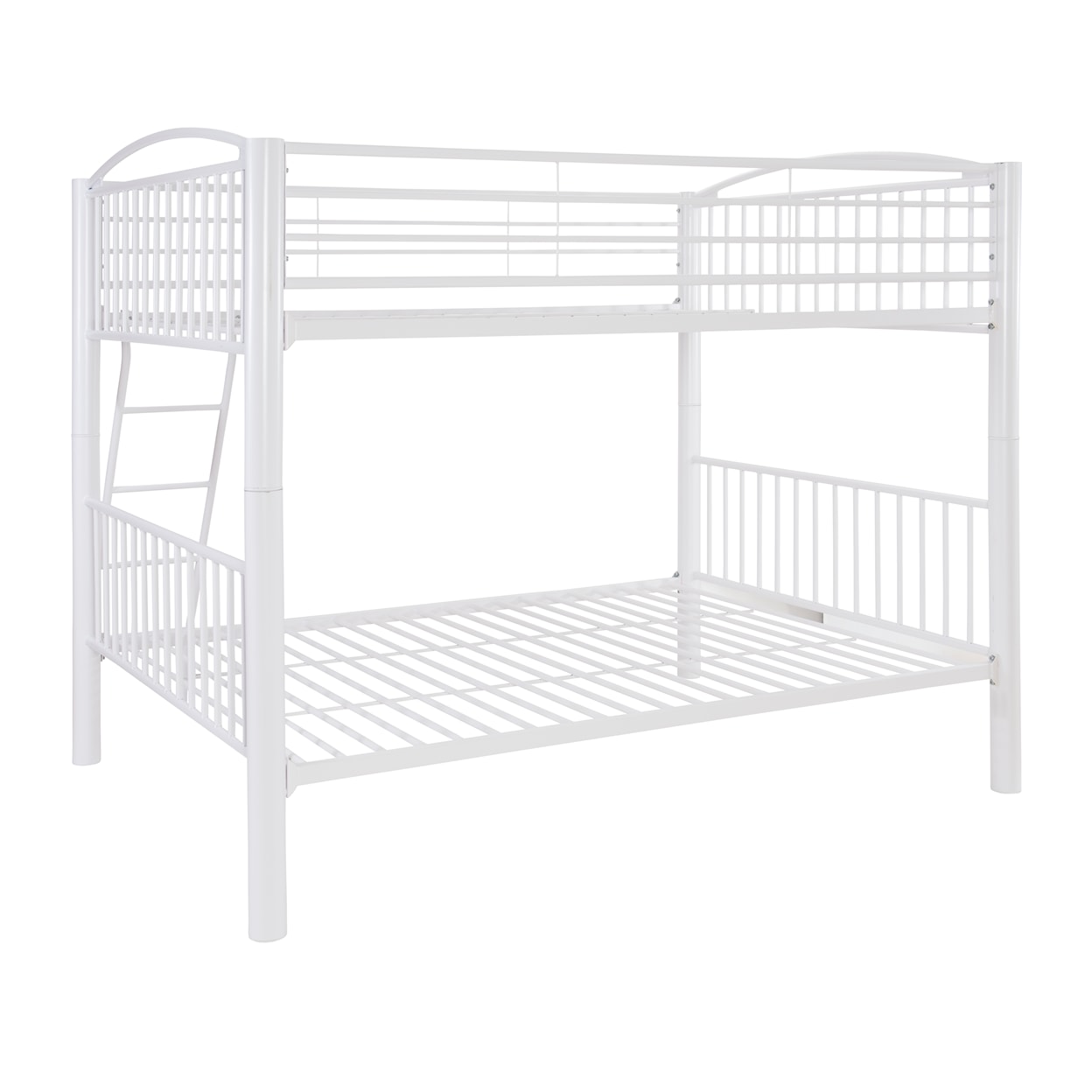 Powell Powell Heavy Metal Full Full White Bunk Bed 