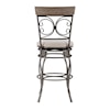 Powell Beeson Beeson Big And Tall Barstool Pewter