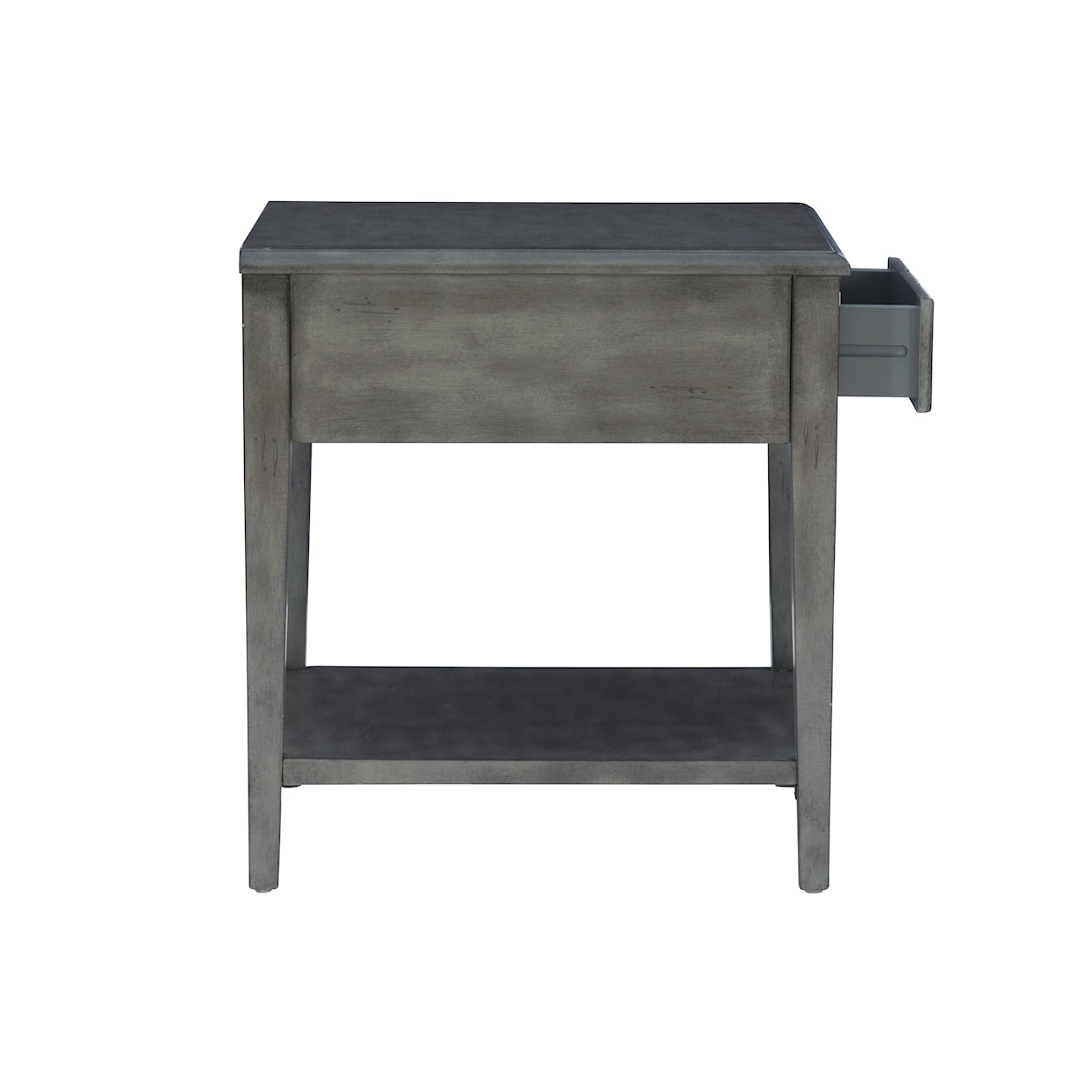 Powell Sadie Side Accent Table Grey