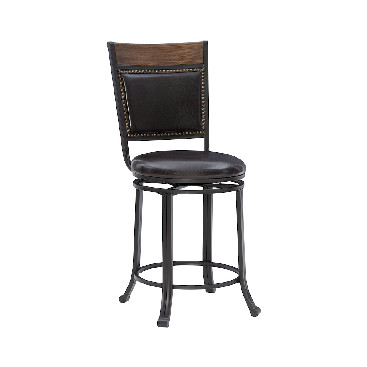 Powell Franklin Swivel 24 inch Counter Stool