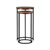 Powell Weston Weston Nesting Tables Brown