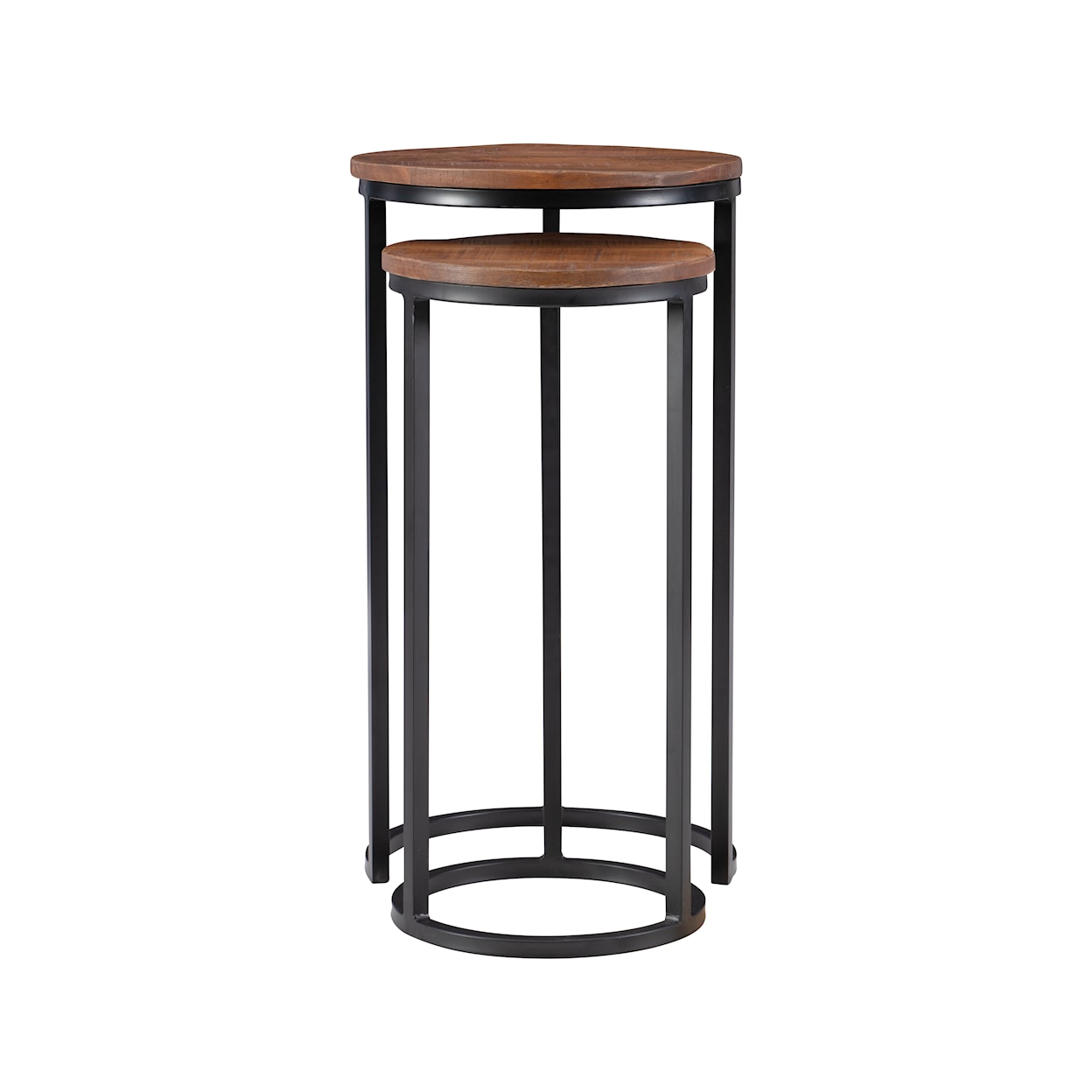 Powell Weston Weston Nesting Tables Brown