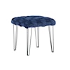 Powell Shadbury Shadbury Square Stool Navy