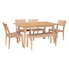 Powell Cadence 6-Piece Dining Set