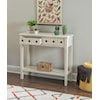 Powell Sadie 38 Inch Console Cream