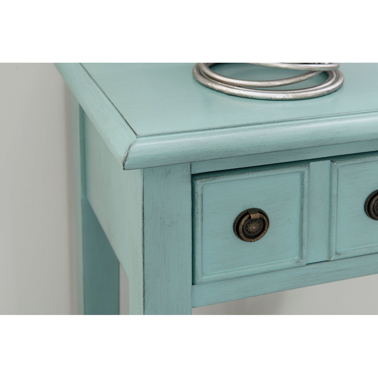 Powell Sadie 38 inch Console Teal