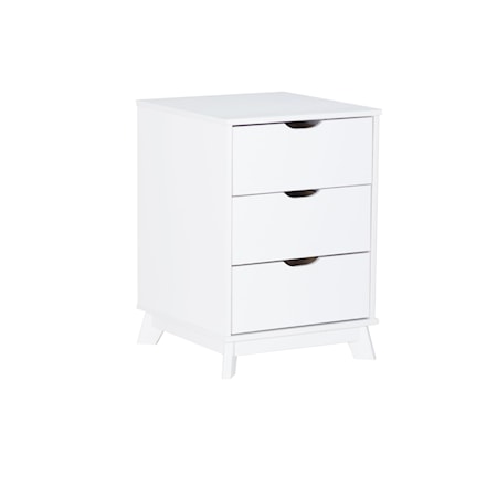 3-Drawer Nightstand