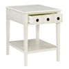 Powell Sadie Side Accent Table Cream