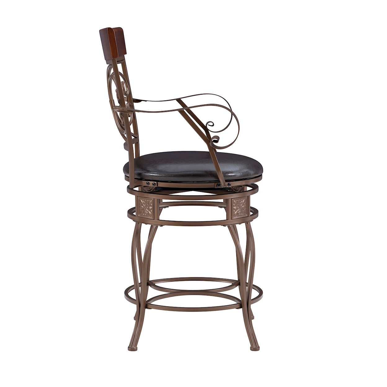 Powell Beeson Beeson Big And Tall Counter Stool Arm