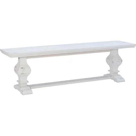 Mcleavy Bench White