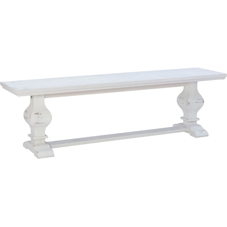 Mcleavy Bench White