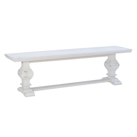 Mcleavy Bench White