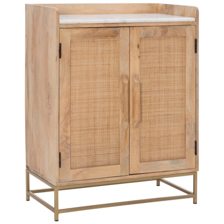 Rattan Bar Cabinet