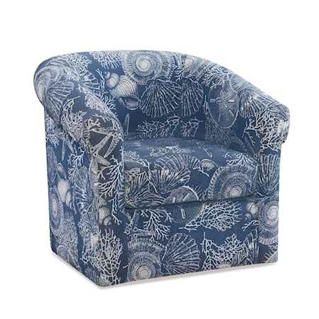 Upholstered Swivel Chair