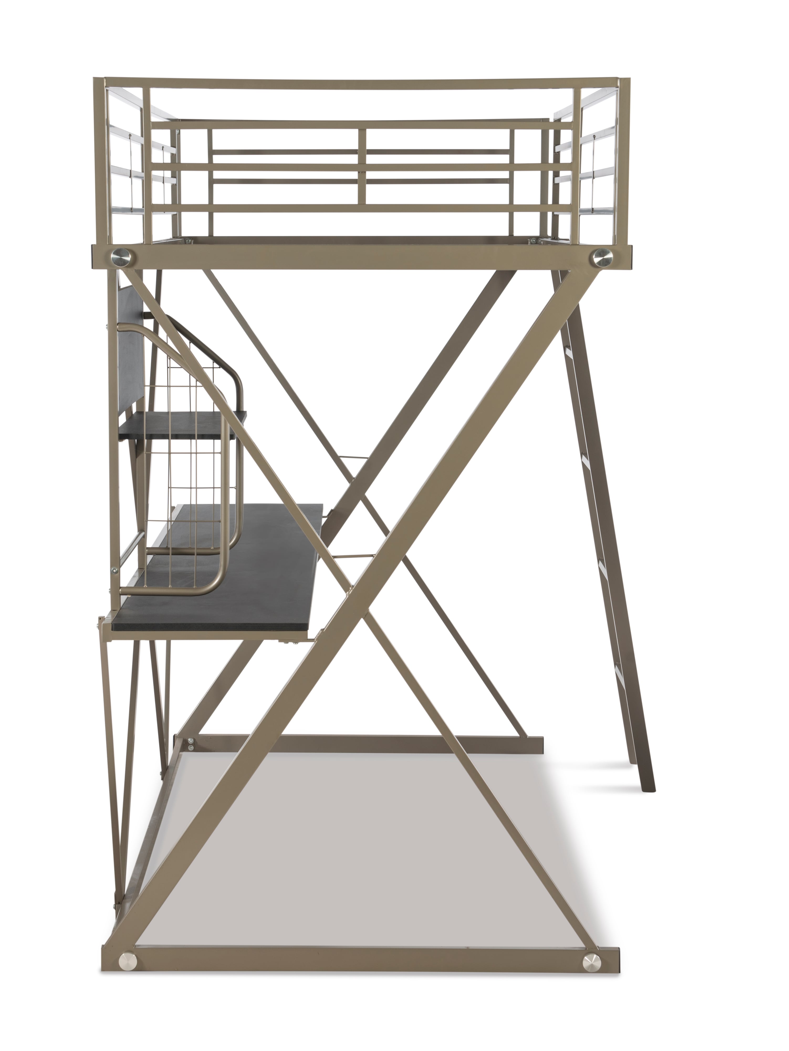 Pewter Z Loft bed