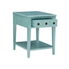 Powell Sadie Side Accent Table Teal