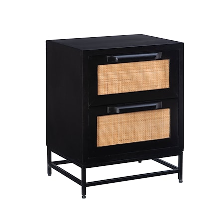 2-Drawer Side Table