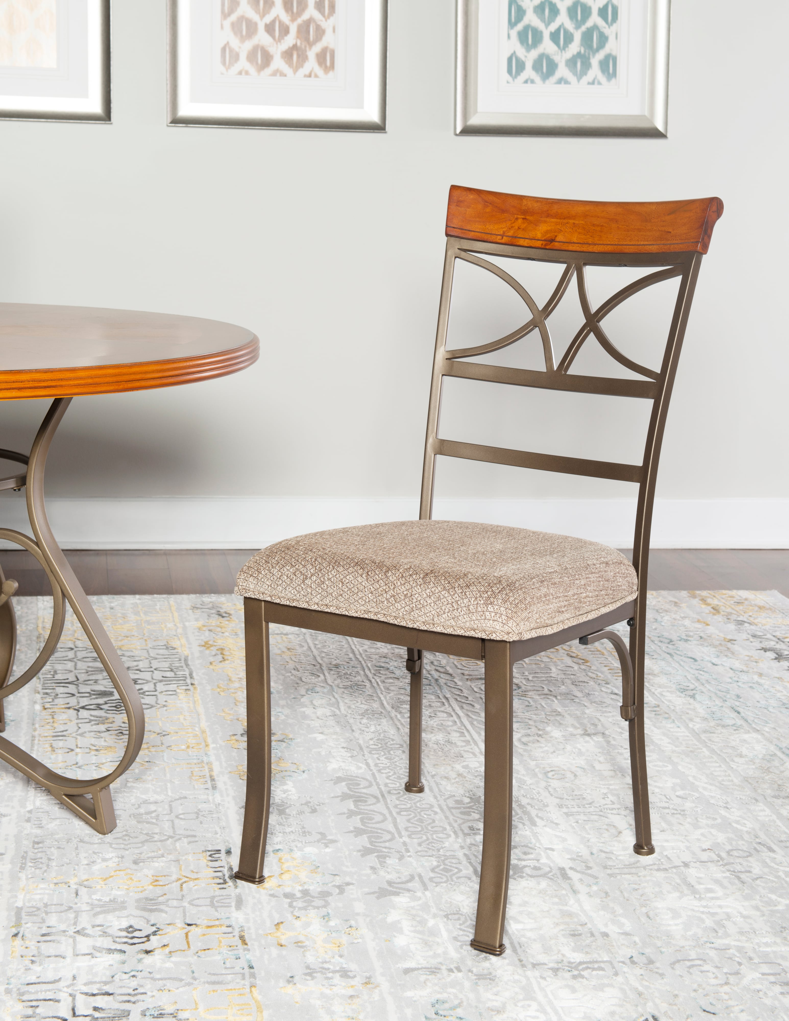 Powell Hamilton 697-434 Dining Side Chair | Wayside Furniture