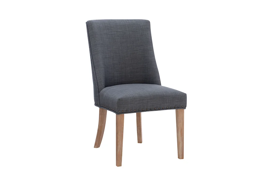 Adler Adler Dining Chair Natural Grey  Set of Two  by Powell at Lynn's Furniture & Mattress