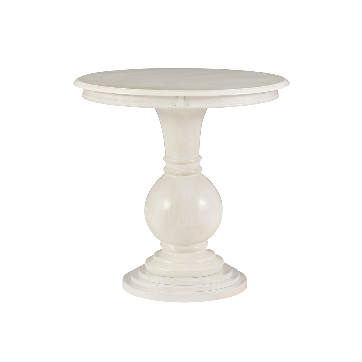 Powell ADELINE Adeline Round Accent Table Cream