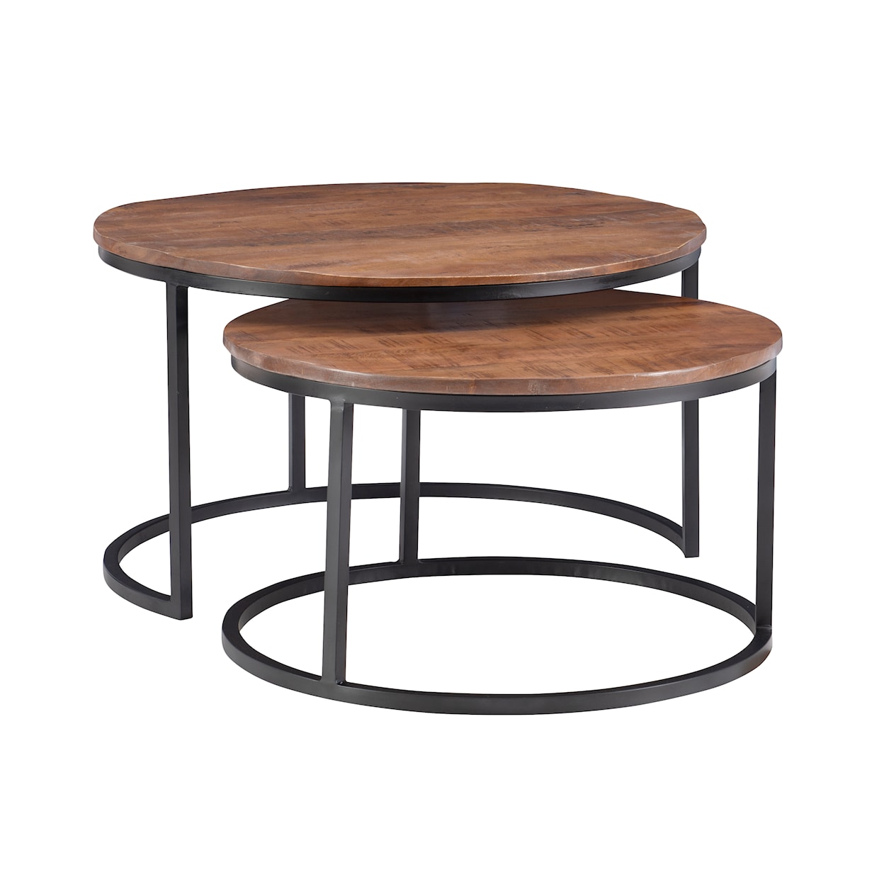 Powell Westing Weston Nesting Coffee Tables Brown