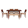 Powell Cadence 6-Piece Dining Set