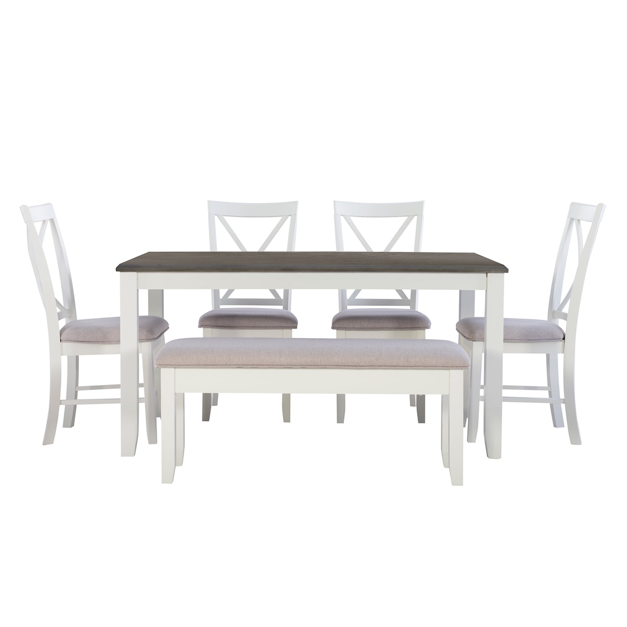 Powell Jane 6-Piece Dining Set