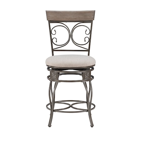 Upholstered Counter Stool