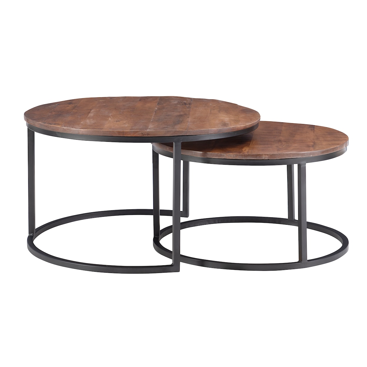 Powell Westing Weston Nesting Coffee Tables Brown