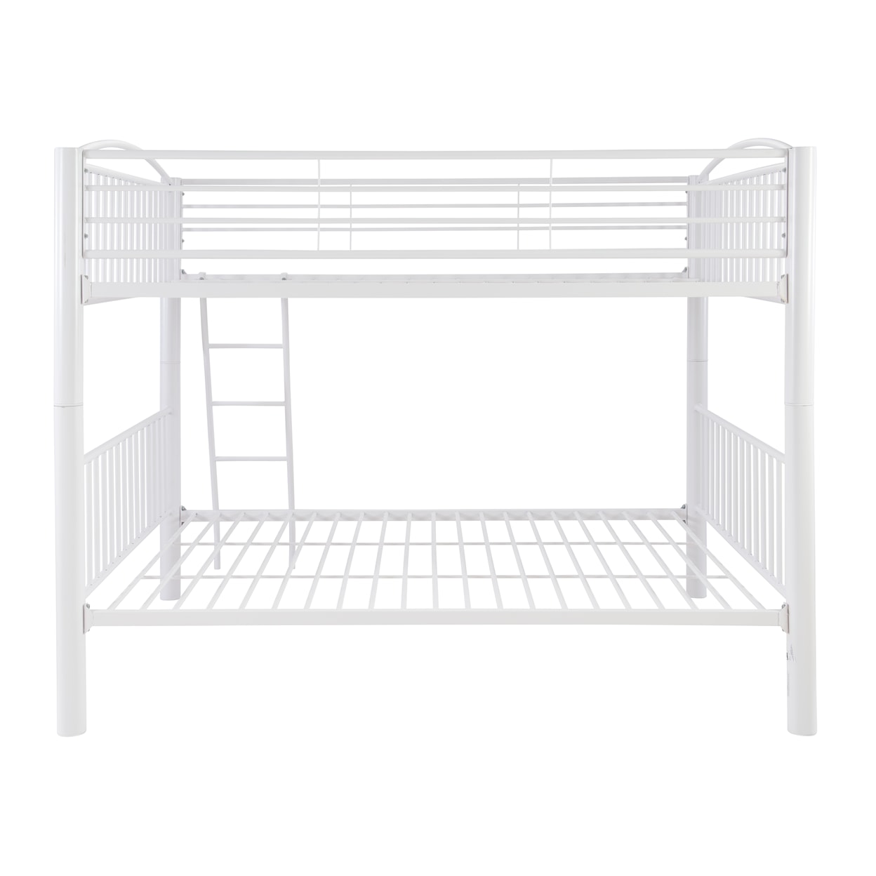 Powell Powell Heavy Metal Full Full White Bunk Bed 