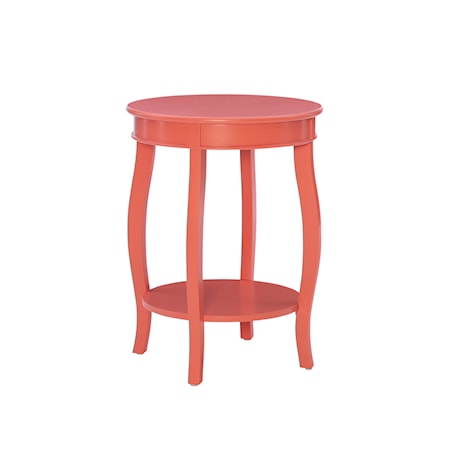 Aura Side Table Coral